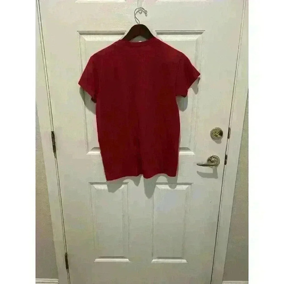 Cabelas - Crewneck T Shirt - Women's Med Red - Fishing 4th Of July Short Sleeve - Picture 3 of 3